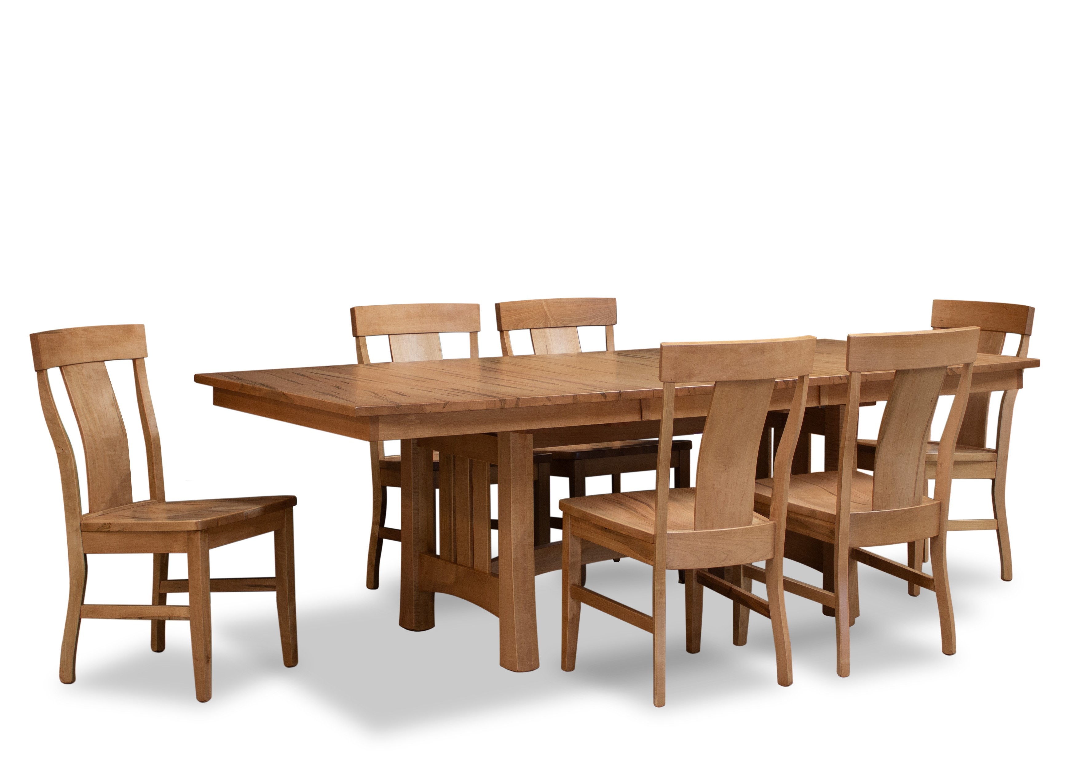 Maple dining table and chairs discount